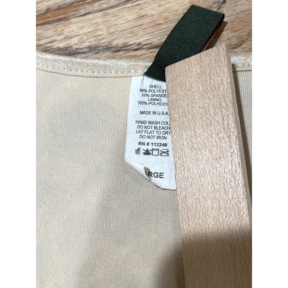 Vtg Y2K Serenade New York Lace Blouse Womens L Brown Sunflower Leopard Print - Picture 6 of 8